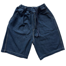 Load image into Gallery viewer, SPIDER GUY BAGGY DENIM SHORTS BLACK
