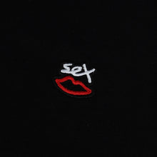 Load image into Gallery viewer, MINI LOGO EMBROIDERED TEE BLACK
