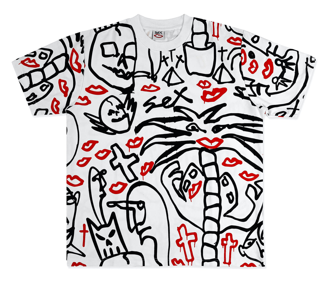 LUIGIS TEE WHITE