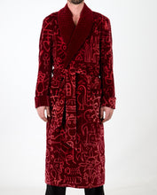 Load image into Gallery viewer, louis slater x young hanson claret dressing gown
