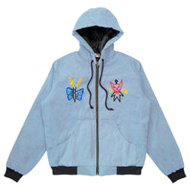 Load image into Gallery viewer, LIL DEVIL BLUE DENIM COAT
