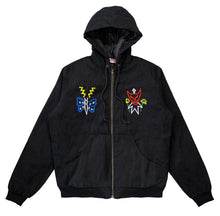 Load image into Gallery viewer, LIL DEVIL BLACK CANVAS COAT
