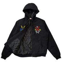 Load image into Gallery viewer, LIL DEVIL BLACK CANVAS COAT
