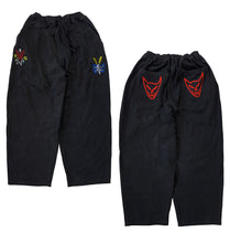 Load image into Gallery viewer, LIL DEVIL BLACK DENIM BAGGY FIT
