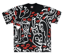 Load image into Gallery viewer, LUIGIS TEE BLACK
