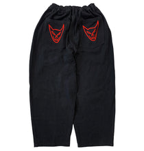 Load image into Gallery viewer, LIL DEVIL BLACK DENIM BAGGY FIT
