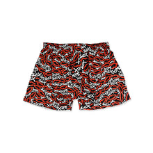 Load image into Gallery viewer, SEX CAMO BLACK BOXER SHORTS
