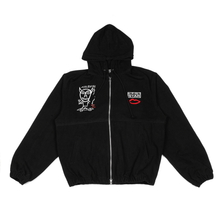 Load image into Gallery viewer, SEX TV STAR BLACK DENIM WORK JACKET
