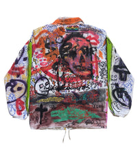 Load image into Gallery viewer, 1/1 - ROSS HELL COLAB COACH JACKET SIZE SMALL
