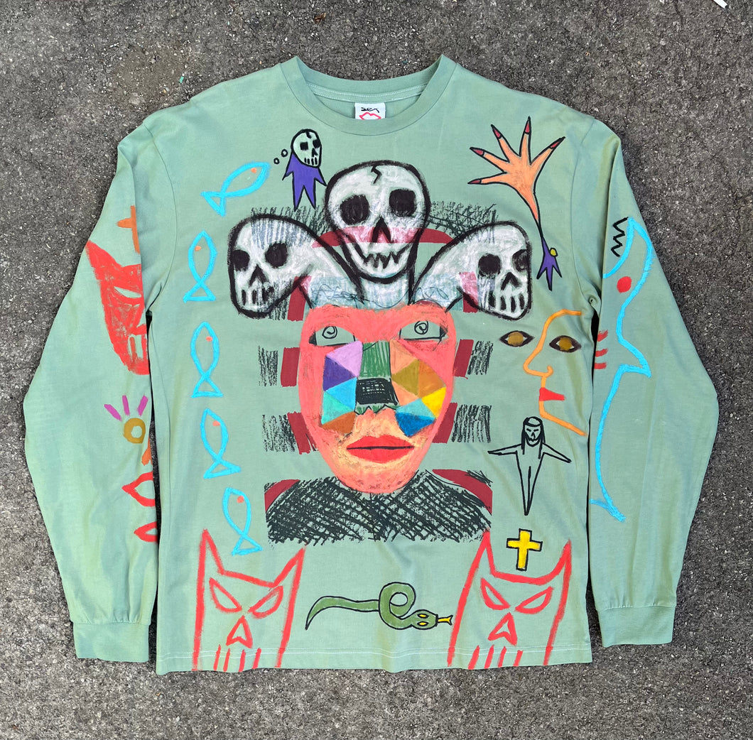 1/1 longsleeve tee by louis slater (size L)