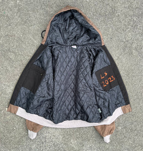 1/1 prince quilted canvas coat by Louis slater (size large)