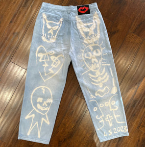 1/1 custom Chilli denim light blue (multiple sizes)