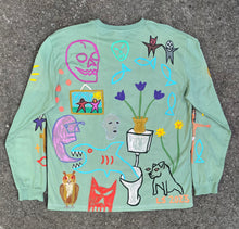 Load image into Gallery viewer, 1/1 longsleeve tee by louis slater (size XL)
