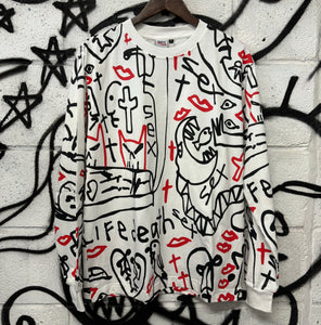 LUIGIS LS TEE WHITE