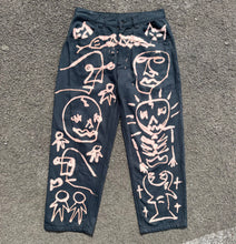 Load image into Gallery viewer, 1/1 custom Chilli denim off black (multiple sizes)
