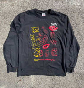 1/1 REWORKED LONGSLEEVE T-SHIRT SIZE LARGE