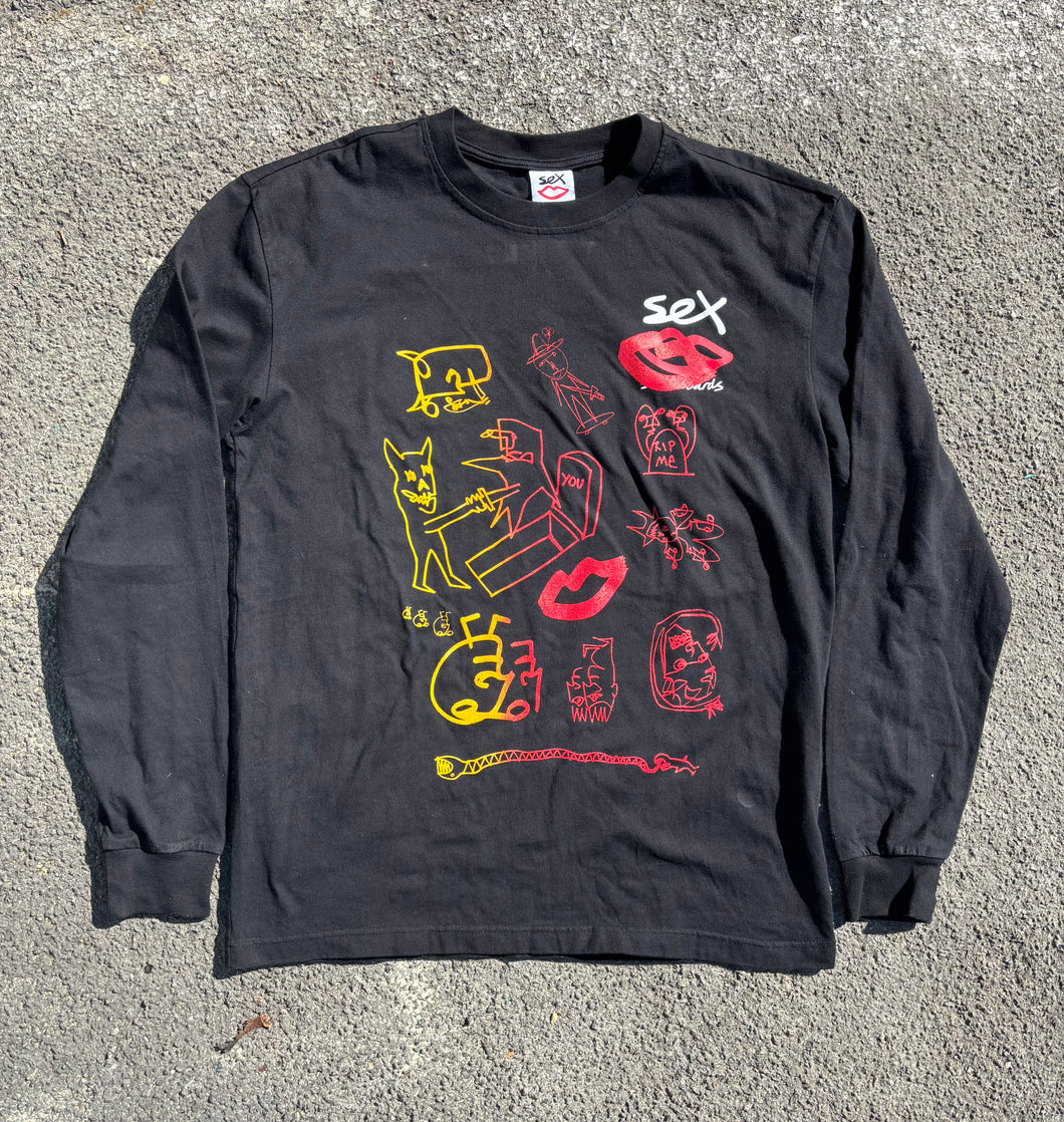 1/1 REWORKED LONGSLEEVE T-SHIRT SIZE LARGE