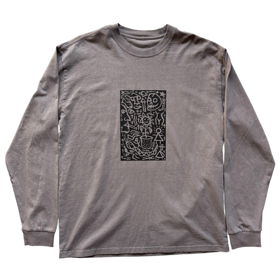 1/1 heavyweight longsleeve tee (size L)