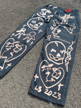 Load image into Gallery viewer, 1/1 custom Chilli denim off black (multiple sizes)
