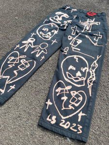 1/1 custom Chilli denim off black (multiple sizes)