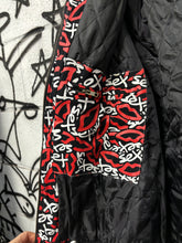 Load image into Gallery viewer, SEX AOP COAT BLACK DENIM
