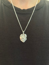 Load image into Gallery viewer, FEAR sterling silver pendant + chain
