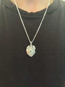 FEAR sterling silver pendant + chain