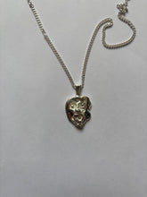 Load image into Gallery viewer, FEAR sterling silver pendant + chain

