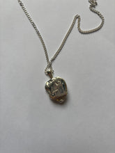 Load image into Gallery viewer, FEAR sterling silver pendant + chain
