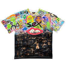 Load image into Gallery viewer, 1/1 REWORKED T-shirt  , OVERSIZED SMALL
