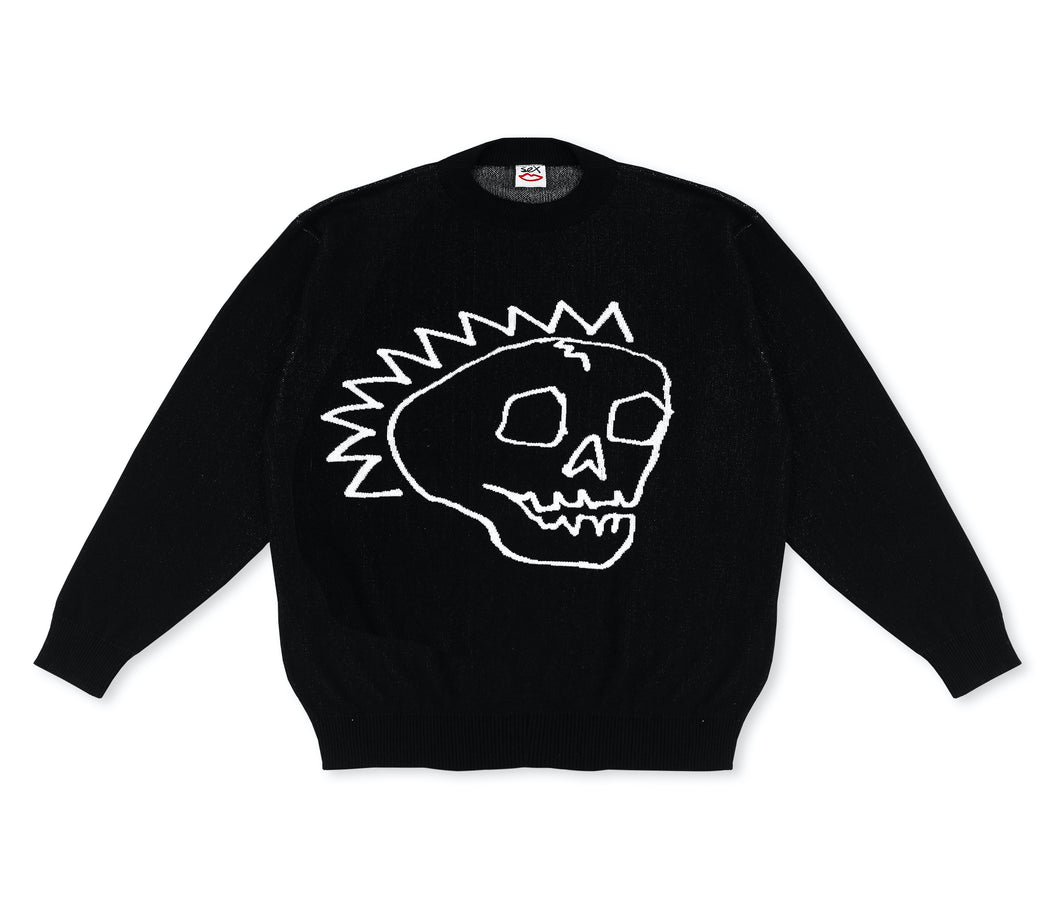 ELECTRIC SKULL KNIT