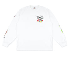 Load image into Gallery viewer, KIO LOGO LS TEE WHITE
