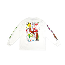 Load image into Gallery viewer, KIO LOGO LS TEE WHITE
