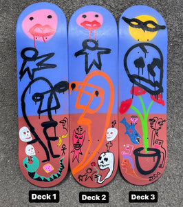 1/1 decks by Louis slater (sold individually)