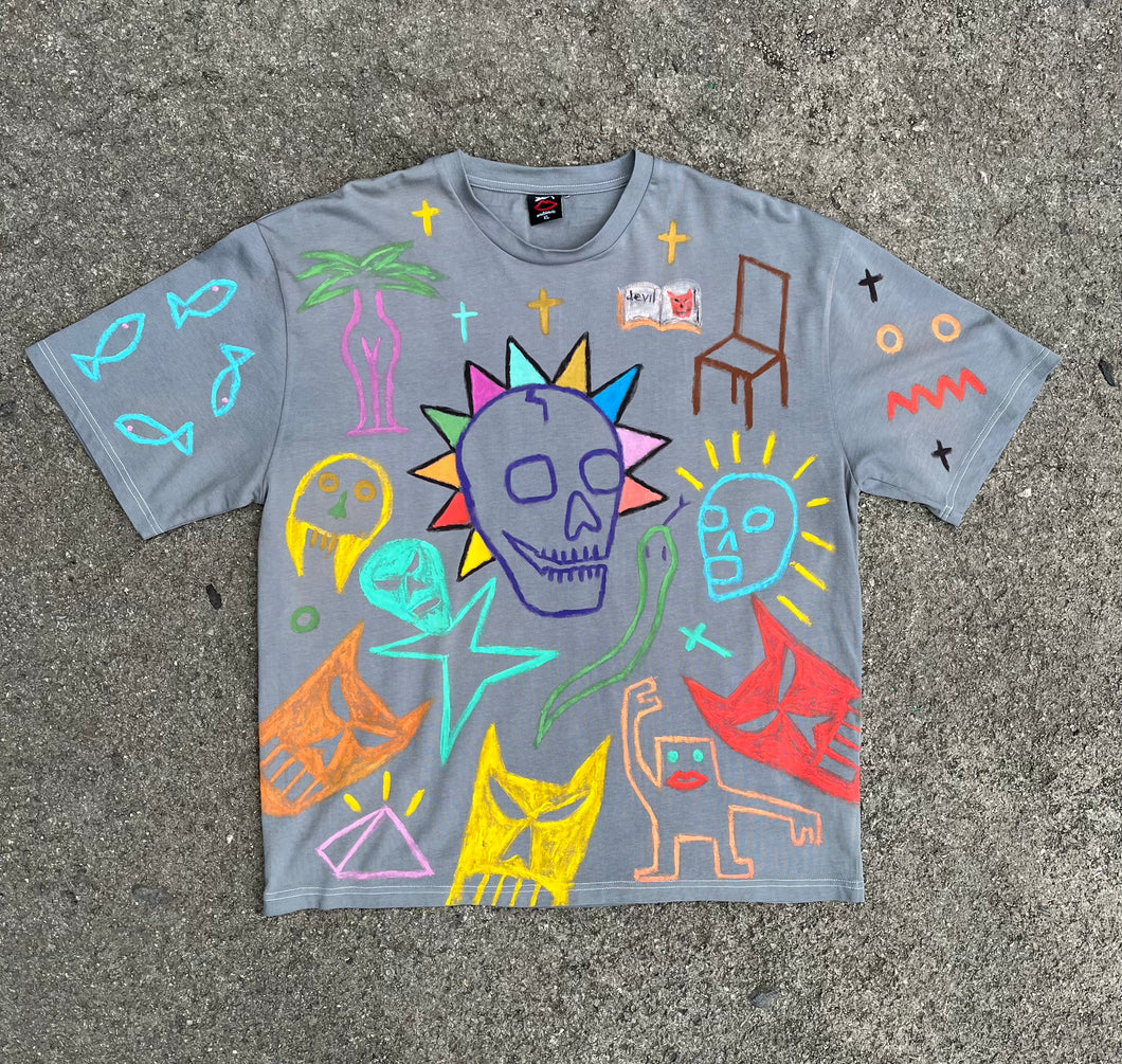 1/1 oversized t- shirt by Louis slater (size XL)