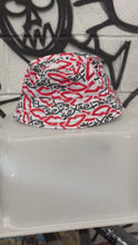 Load and play video in Gallery viewer, BUCKET HAT CAMO WHITE
