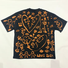 Load image into Gallery viewer, 1/1 oversized tshirt by louis slater (size xlarge)

