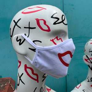 Mask white (adult size)