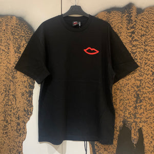 TV back print oversized T-shirt
