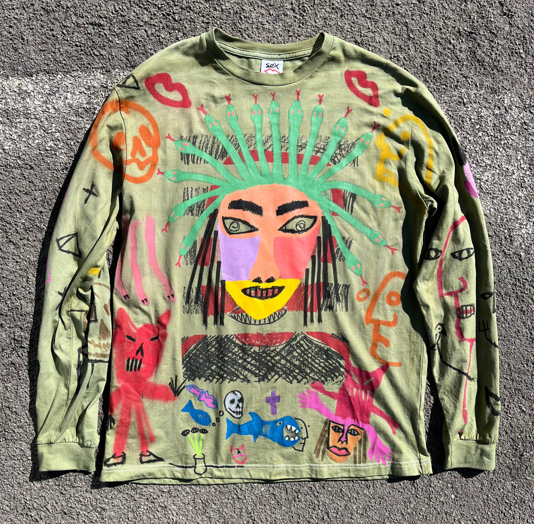 1/1 longsleeve tee by louis slater (size L)