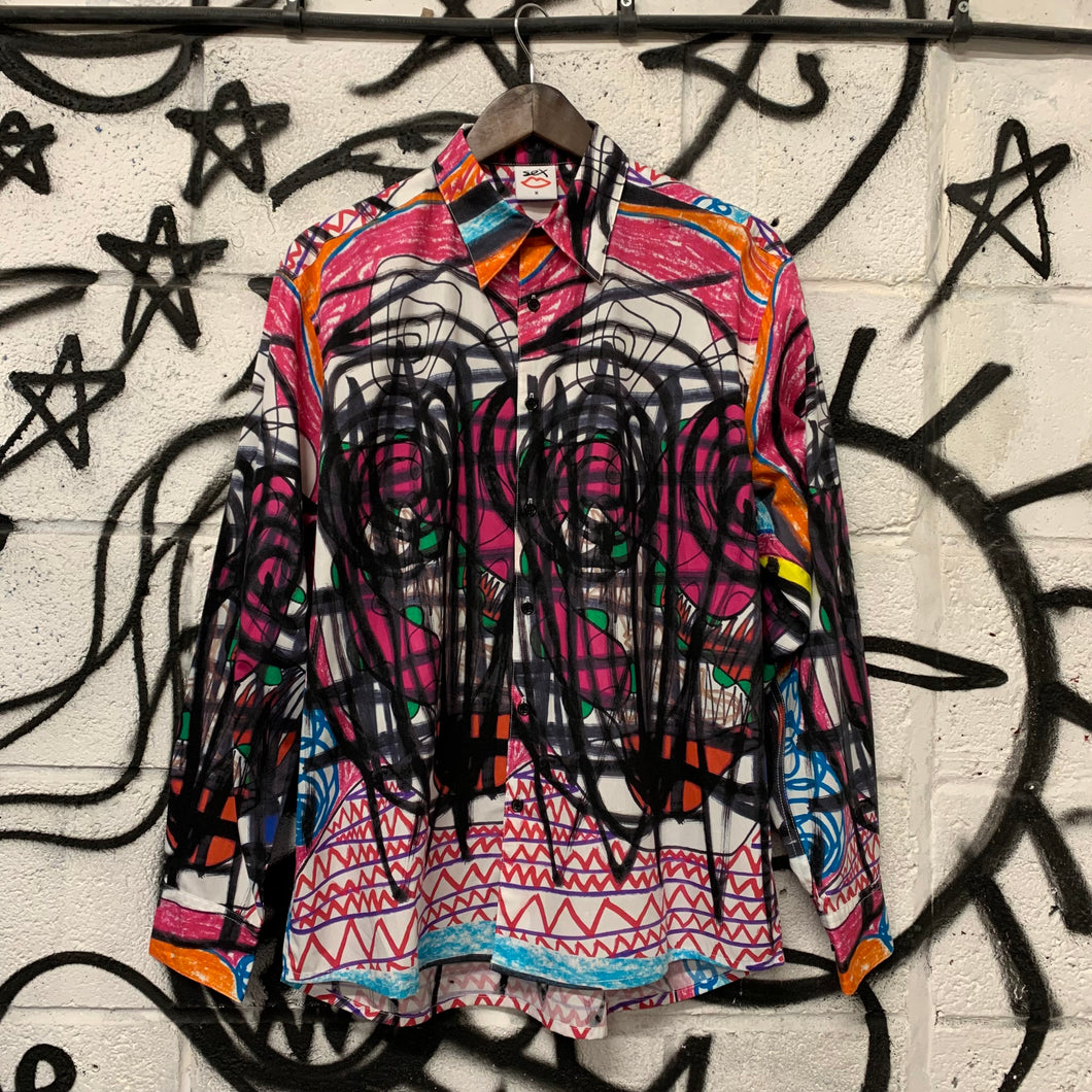 MESS button up shirt