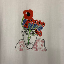 Load image into Gallery viewer, FLOWERS tee white
