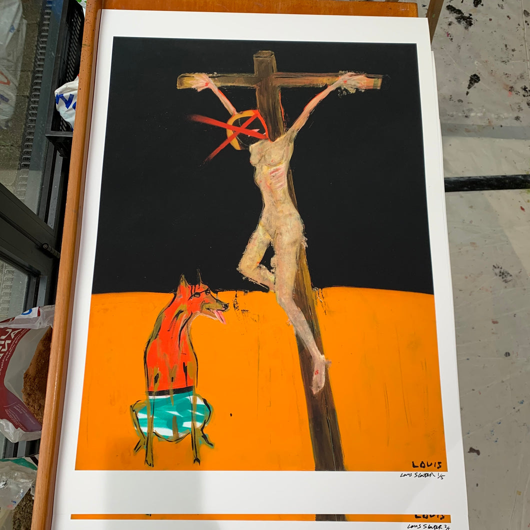A1 signed print by Louis slater ONLY 5 Made