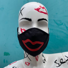 Load image into Gallery viewer, Mask black (adult size)
