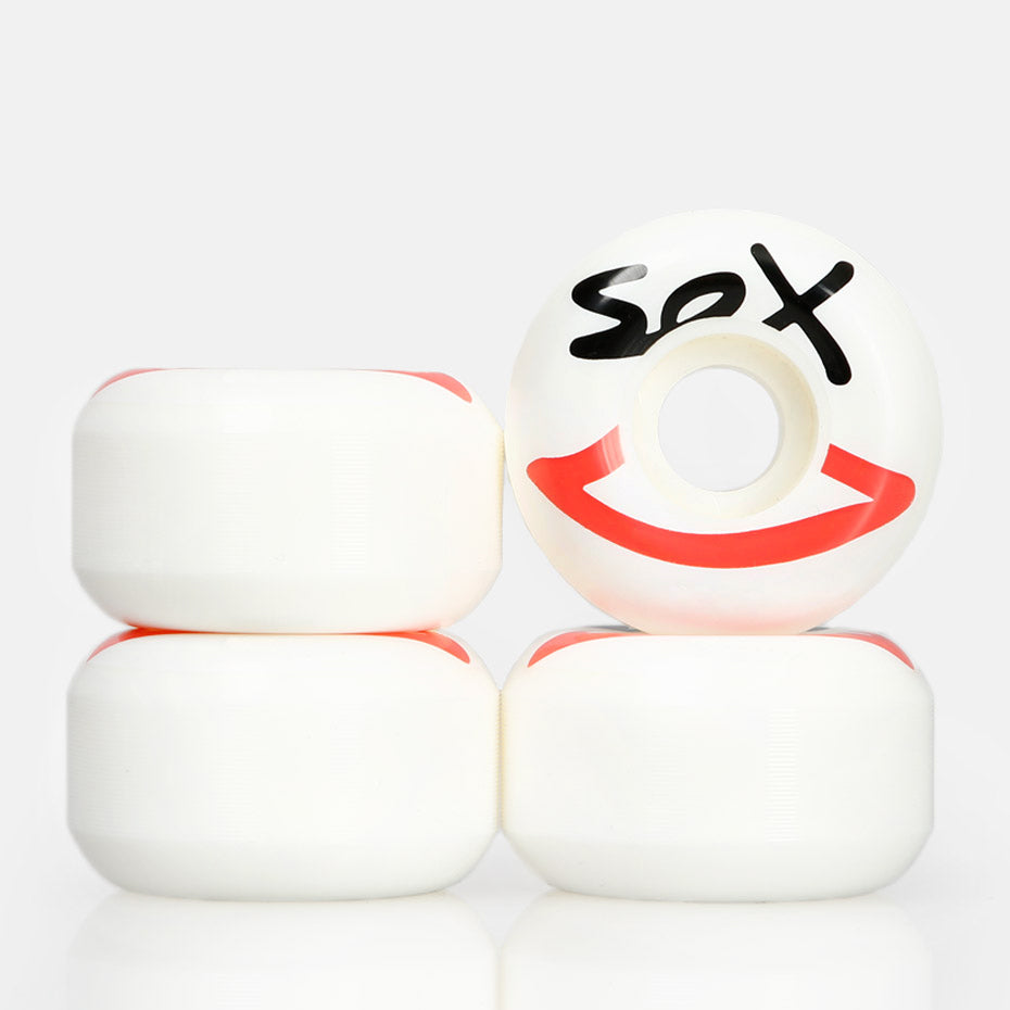 SEX SKATEBOARDS WHEELS 50MM | WHITE 101A